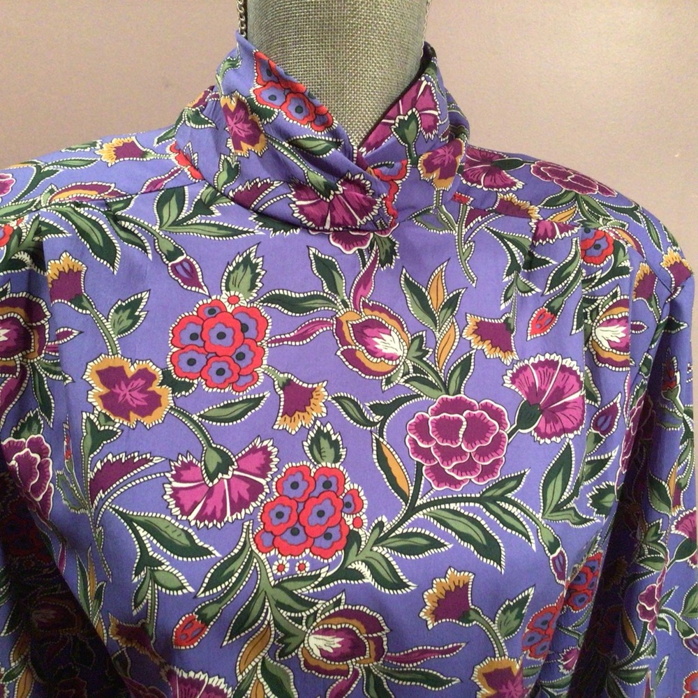 #104 Notations vintage Blouse 1980